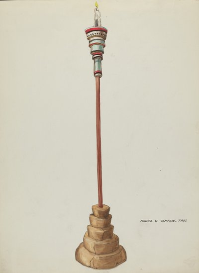 Holy Water Font by Majel G. Claflin