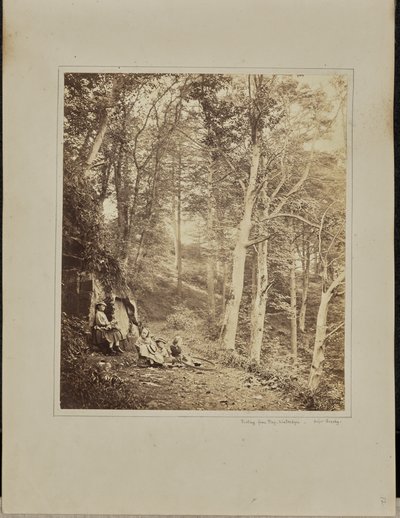 Resting from Play, Winterdyne by Major F. Gresley