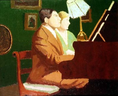 Piano Duet by Malcolm Drummond