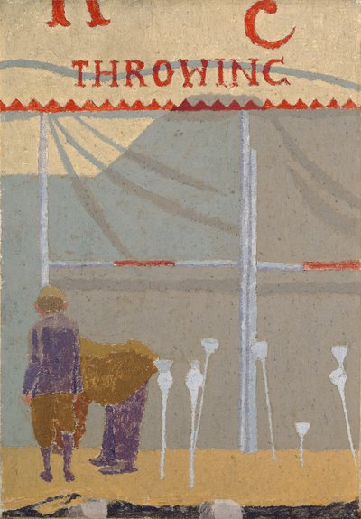 The Coconut Shy, c.1920 by Malcolm Drummond
