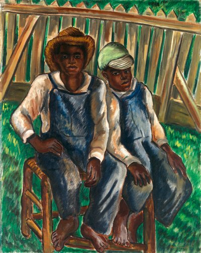 Brothers, 1934 by Malvin Gray Johnson