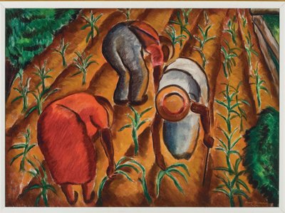 Thinning Corn by Malvin Gray Johnson