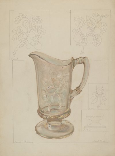 Pitcher, 1937 by Manuel G. Runyan