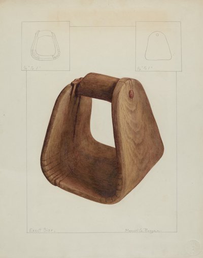 Saddle Stirrup by Manuel G. Runyan