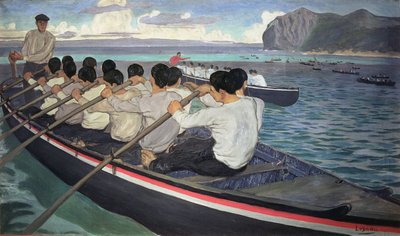 The Rowers by Manuel Losada