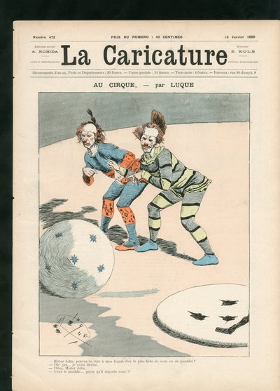 La Caricature (1880) by Manuel Luque