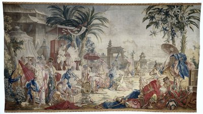 The Chinese Market by Manufacture Royale de Beauvais
