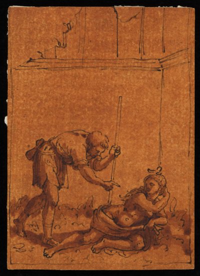 Cymon and Iphigenia by Marcantonio Raimondi