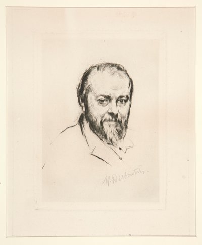 Portrait of J.J. Henner by Marcellin Desboutin