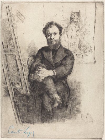 Count Lepic by Marcellin Gilbert Desboutin