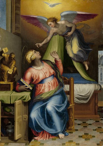 Annunciation to the Virgin by Marcello Venusti (circle of)