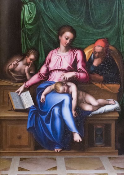 Holy Family and Saint John the Baptist by Marcello Venusti