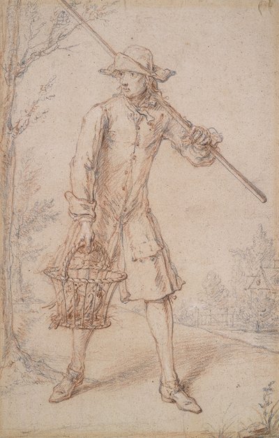 A Birdcatcher by Marcellus the Elder Laroon