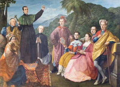 Portrait of the Quarantotti Family by Marco Benefial