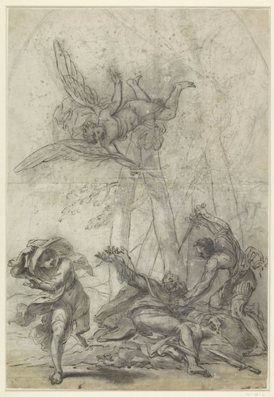 Martyrdom of Saint Peter Martyr by Marco Marcola (possibly)