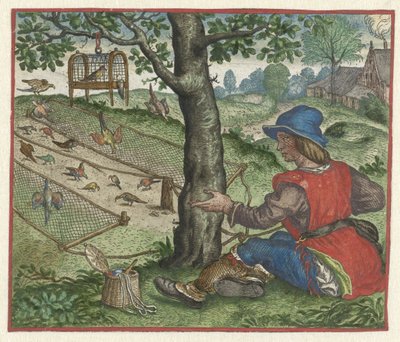Fable of the Birdcatcher by Marcus Gheeraerts (I)
