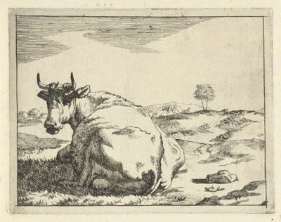 Lying Cow by Marcus de Bye