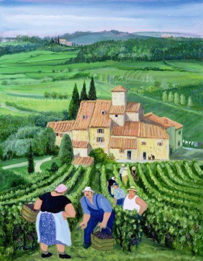 Castellina-in-Chianti by Margaret Loxton