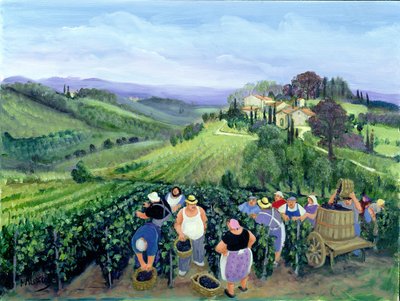 Chianti Landscape by Margaret Loxton