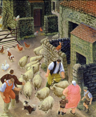 Farmyard by Margaret Loxton
