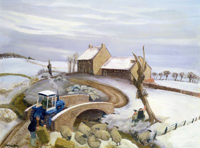 January in the Hills by Margaret Loxton