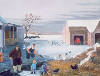 Snow on the Farm by Margaret Loxton
