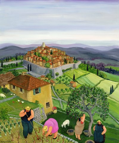 St. Paul de Vence by Margaret Loxton
