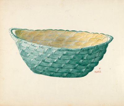 Hand Made Work Basket by Margaret Stottlemeyer