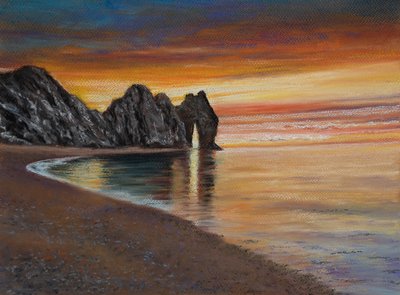 Durdle Door, Dorset by Margo Starkey