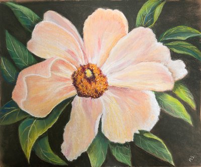 Large Peony, 2022 by Margo Starkey