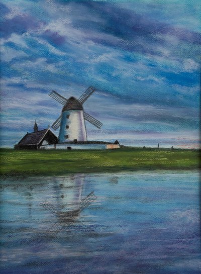 Windmill, Holland by Margo Starkey