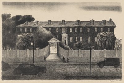 901 (Street View, Unidentified Building) by Marguerite Redman Dorgeloh