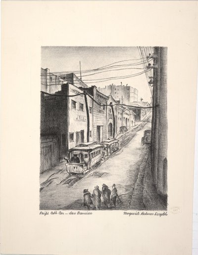 Pacific Cable Car--San Francisco by Marguerite Redman Dorgeloh