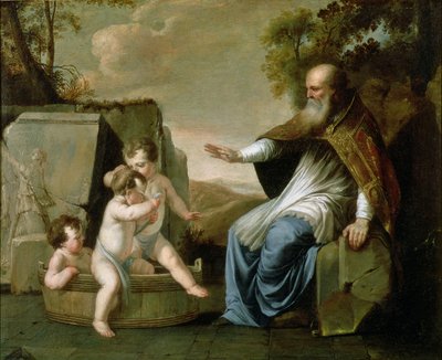 St. Nicholas Resurrecting Three Children by Marguerite de La Hyre