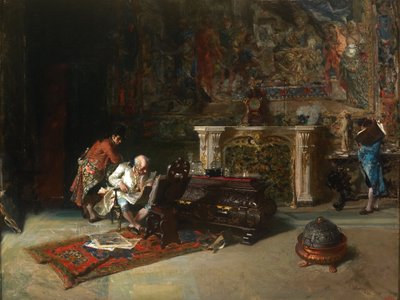 The Print Collector by Marià Fortuny