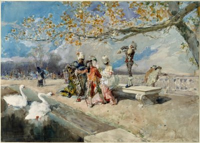 Masquerade by Marià Fortuny Marsal