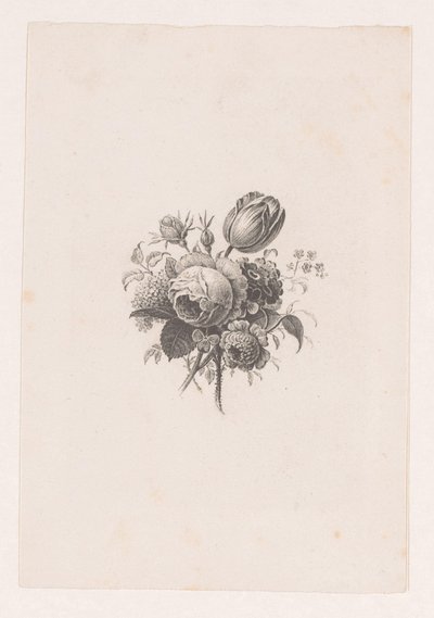 Bouquet by Maria Geertruida de Goeje Barbiers (attributed to)