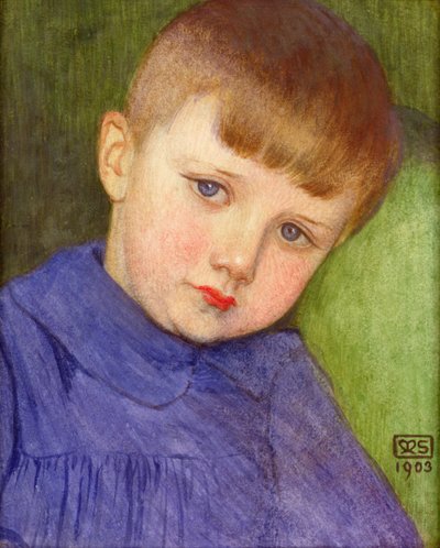 Portrait of Anthony Stokes by Marianne Stokes