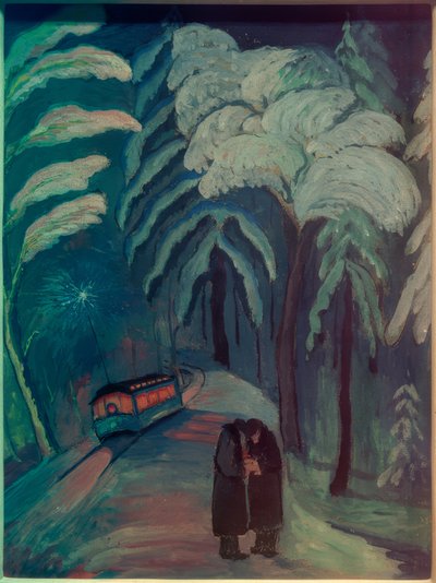 Blue Spark by Marianne von Werefkin