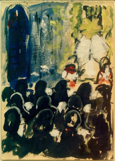 At the Opera by Marianne von Werefkin