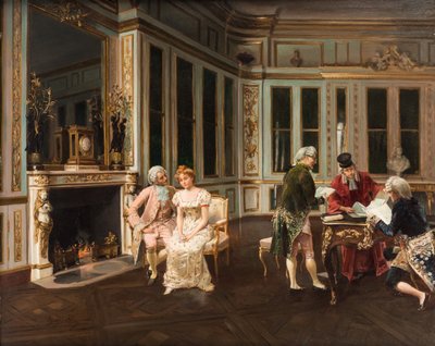The Marriage Contract by Mariano Alonso Perez