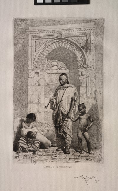 Moroccan Family by Mariano Fortuny y Marsal