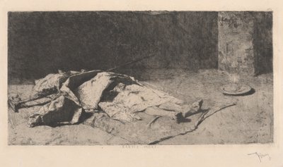 Dead Kabyle by Marià Fortuny