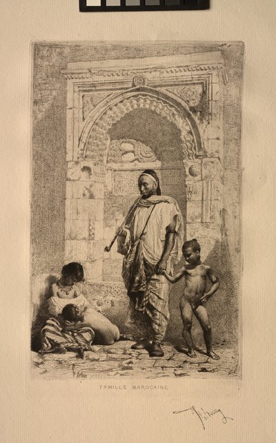 Moroccan Family, 1862 by Mariano José María Bernardo Fortuny y Carbó