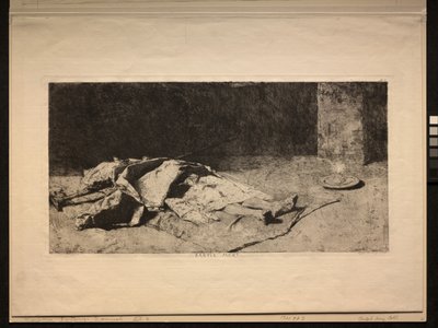 Dead Kabyle by Mariano José María Bernardo Fortuny y Carbó