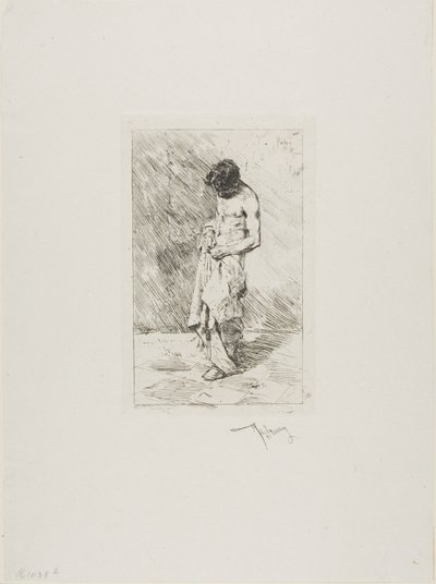 The Filthy Man by Mariano Fortuny y Marsal