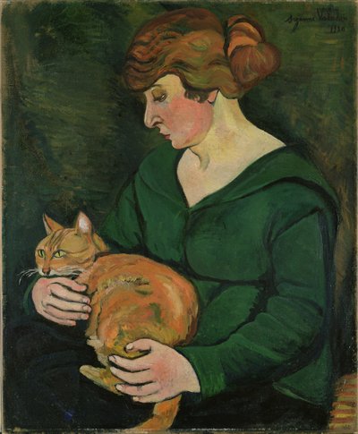 Louison and Raminou by Marie Clementine (Suzanne) Valadon