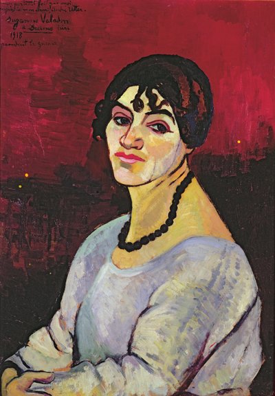 Self Portrait by Marie Clementine (Suzanne) Valadon
