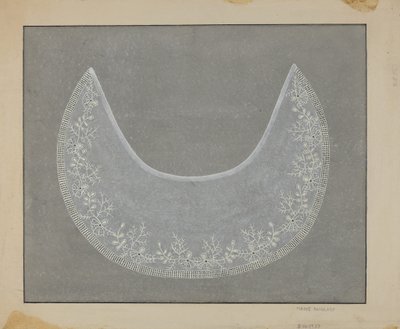 Embroidered Collar by Marie Famularo