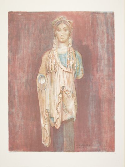 Archaic Greek Kore (Athens) by Marie Henriques